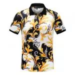 news versace t shirt design pring flower baroque